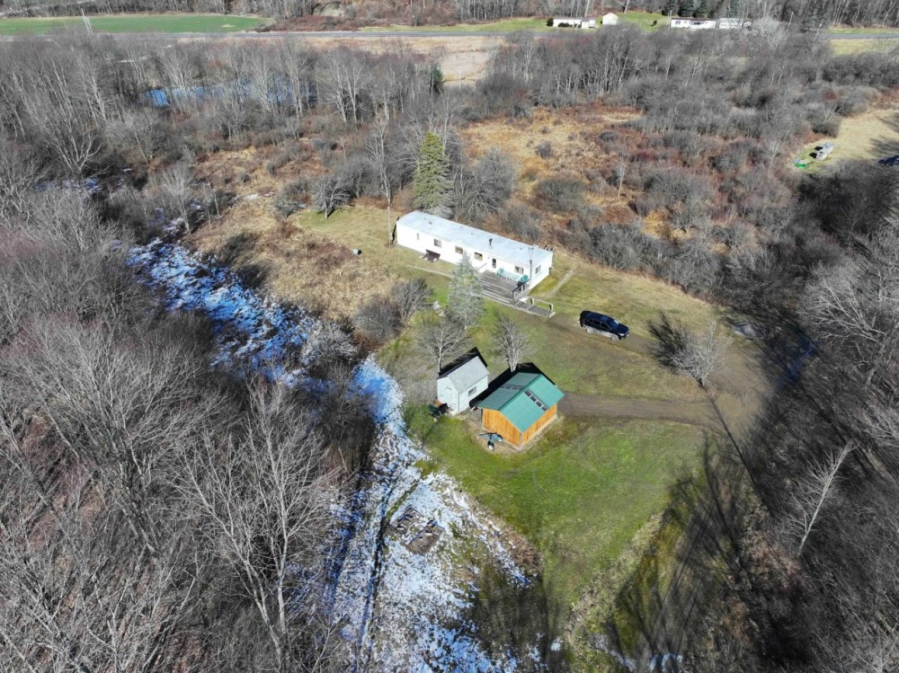 73 acres House with Outbuildings Pond and Superior Hunting Land in Humphrey NY 4521 NYS Route 98 featured image