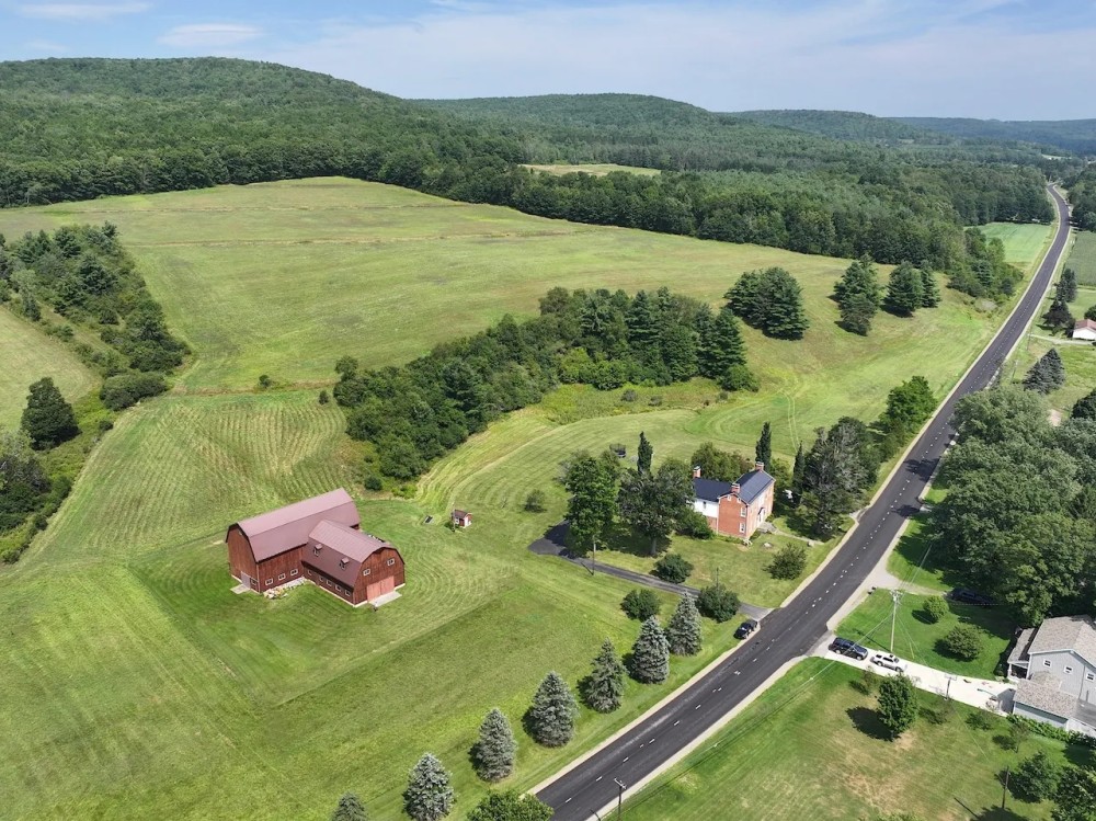 Historic Home with Barn on 46 acres in Angelica NY 4690 County Road 16 featured image