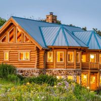 Winneshiek County Iowa 25 Acres With Log Home For Sale PRICE REDUCED