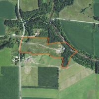 Winneshiek County Iowa 25 Acres With Log Home For Sale PRICE REDUCED images 2