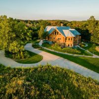Winneshiek County Iowa 25 Acres With Log Home For Sale PRICE REDUCED images 4