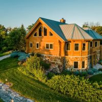 Winneshiek County Iowa 25 Acres With Log Home For Sale PRICE REDUCED images 5