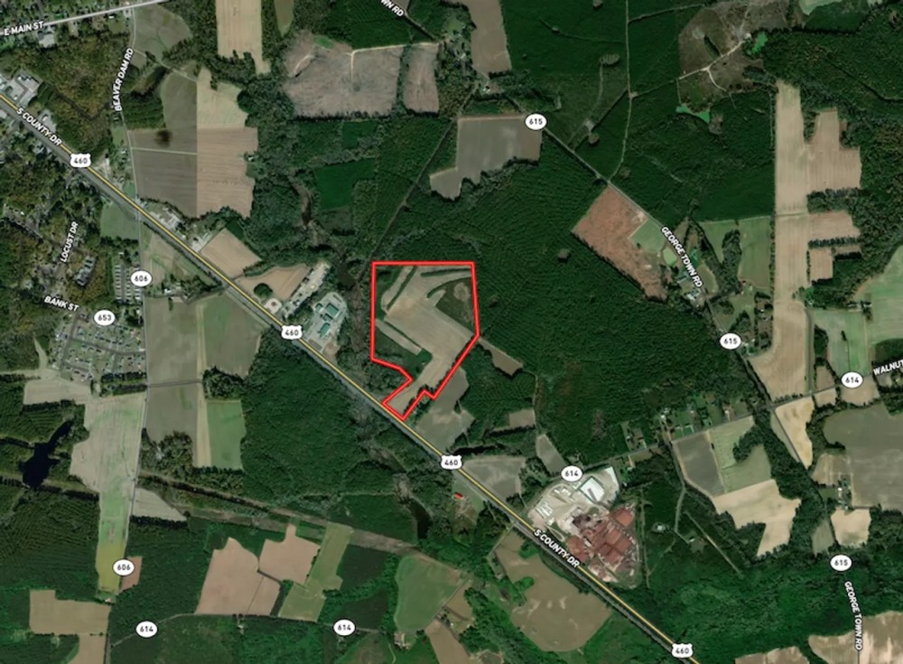 62 acres of Solar Farm Land For Sale in Sussex County VA featured image