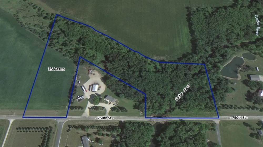 15 - Acre Building Site with Tree Covered Rec Land featured image