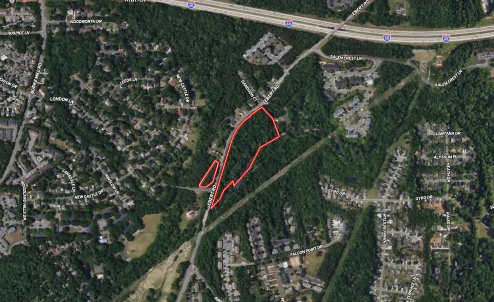 8.8 acres of Residential Building Recreational Land for Sale in Forsyth County NC featured image