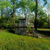 97 - Acres Year Round Creek Pasture Woods Electric Water Paved Road Frontage Evening Shade Arkansas images 2