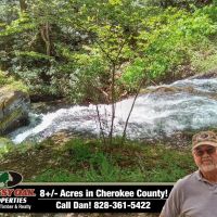 8.1 Ac with Monster Cascading Waterfall and USFS Frontage
