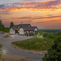 Custom Hilltop Beauty On 129.95 Acres With Views As Far As The Horizon Allows