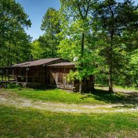 Rustic Log Cabin on 5 - Acres Pond Shop Ozark Living Locust Grove Arkansas