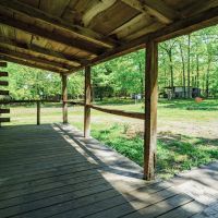 Rustic Log Cabin on 5 - Acres Pond Shop Ozark Living Locust Grove Arkansas images 5