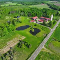 60 acres House Two Barns Heated Shop Ponds Orchard and FREE GAS in Dewittville NY 7057 Beech Hill Rd