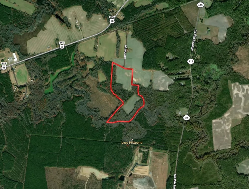 55 acres of Farm and Timber Land for Sale in Isle of Wight County VA featured image