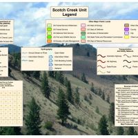 8,694 acres Mule Deer hunting tract at Scotch Creek Unit - Okanogan, WA