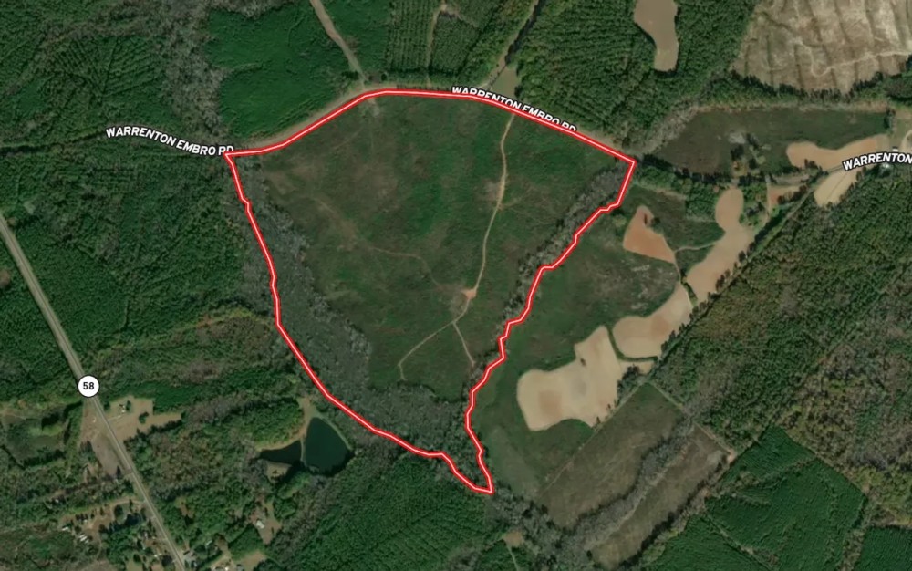 149.82 acres of Planted Timberland For Sale in Warren County NC featured image