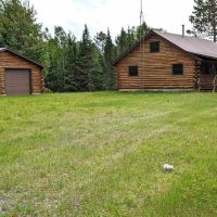 Mich. U.P. Lob Cabin w Lake 50145393 images 3