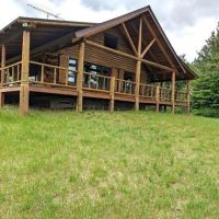 Mich. U.P. Lob Cabin w Lake 50145393 images 5