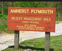 7,061 acres Amherst-Plymouth WMA for Turkey hunting in Putnam, WV