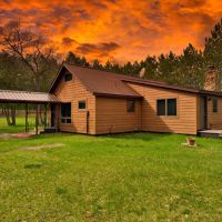 River Front Cabin on 67 Acres Jackson County WI