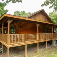 Custom Log Home on 40 Acres images 5