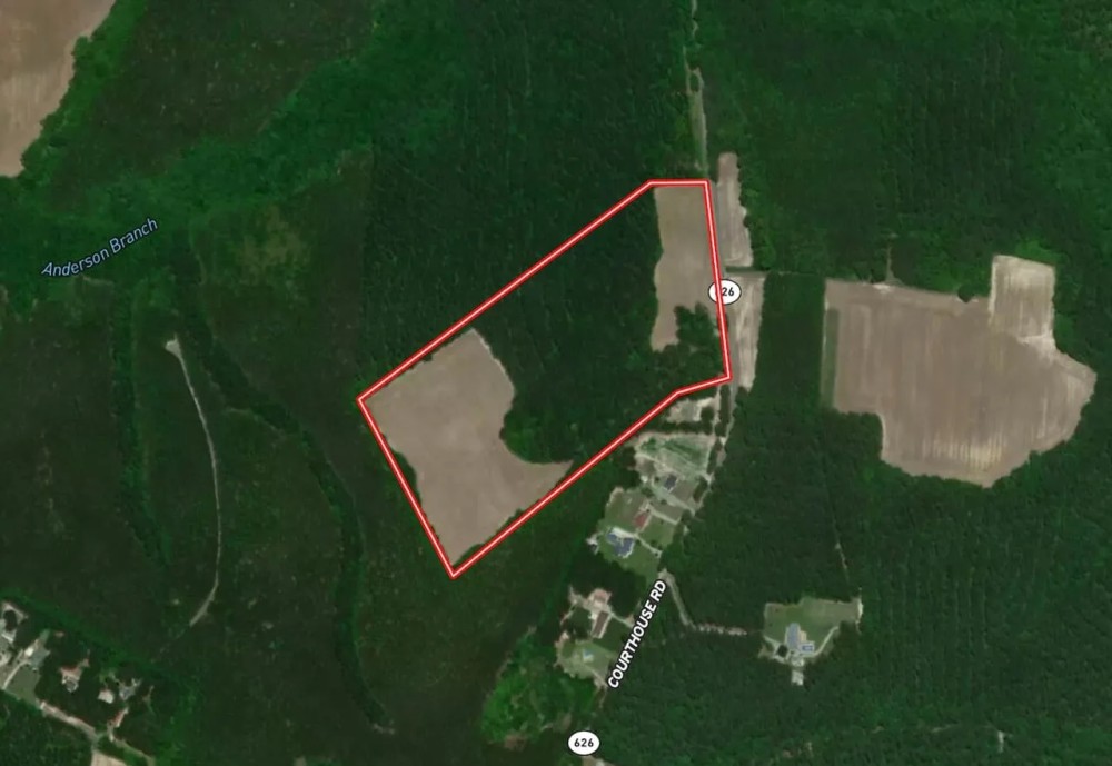 25.4 acres of Residential and Hunting Land For Sale in Sussex County VA featured image