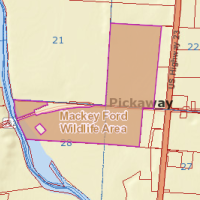 Mackey Ford WMA of 200 acres for hunting Doves in Pickaway, OH