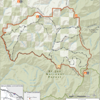 12,000 acres of Snow Peak WMA for hunting Elk in Shoshone, ID images 2