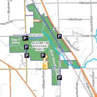 Allenton Marsh WMA - 1,160 acres for hunting Deer in Washington, WI