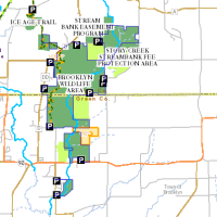 3,531 acres of Brooklyn WMA for hunting Duck in Green, WI