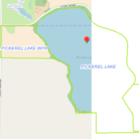 Pickerel Lake WMA - 427 acres of land for hunting Dove in Buena Vista, IA