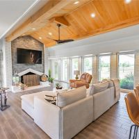 Nicely Updated House on Gated 45 Acres w 3 Outbuildings Long Driveway Interstate Frontage images 5
