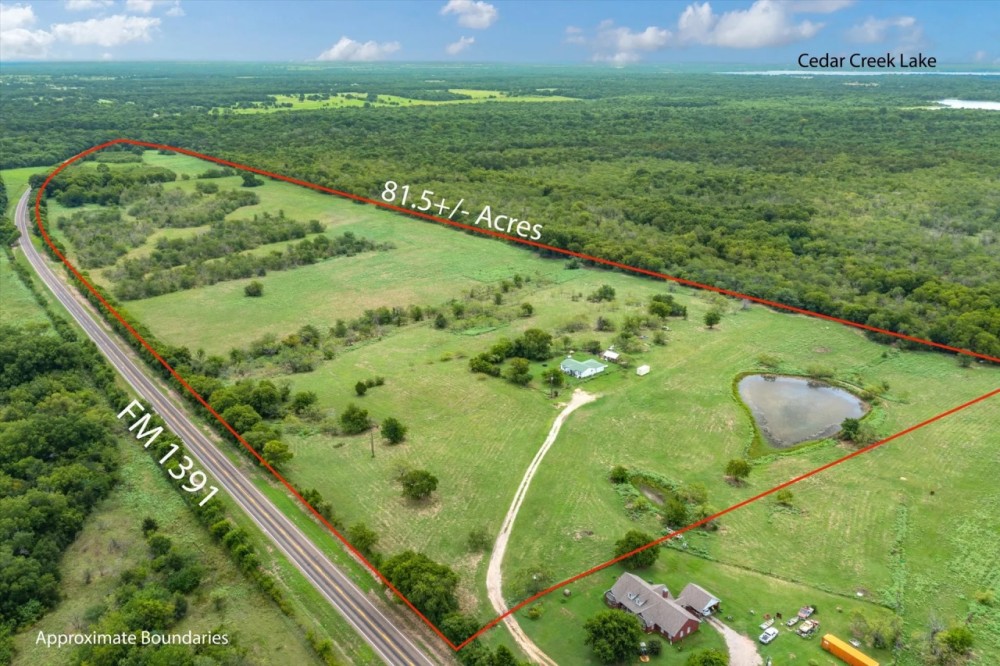 81 Acre Ranch near Cedar Creek Lake in Kemp featured image