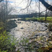 8 acres Riverfront Land in Dickinson Center NY