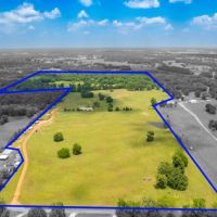 86 Acres North of Lowe s Distribution Center with Outbuildings Pond images 1
