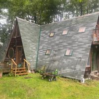 A Frame Home with Barn Solar and Pond on 6.8 acres in Belmont NY 4800 Ingraham Rd images 2