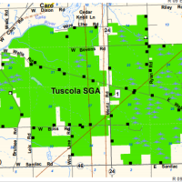 Tuscola State WMA - 9,259 acres Turkey & Duck hunting land in Tuscola, MI