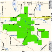 Three Rivers State WMA - 2,125 acres Deer hunting land in St. Joseph, MI