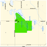 Tamarack Lake State WMA- 263 acres Whitetail Deer hunting land in Eaton, MI