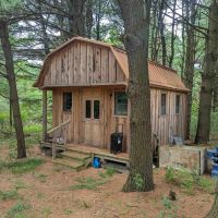 Cabin with Barn and Storage Shed on 6 acres in Andover NY County Road 22