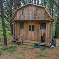 Cabin with Barn and Storage Shed on 6 acres in Andover NY County Road 22 images 2