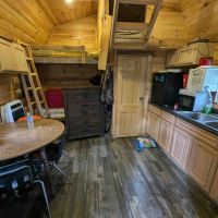 Cabin with Barn and Storage Shed on 6 acres in Andover NY County Road 22 images 3
