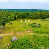 97 - Wooded Acres Hunters Paradise Rolling Hills Hunting Cabin Electric Water Pond Cave City Arkansas images 4