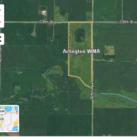 Arlington WMA-123 acres - Deer & Doves hunting land in Sibley, MN