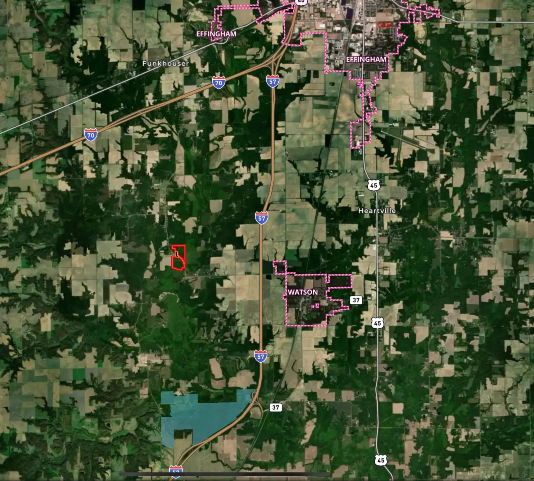 65 Acres of Recreational Ground in Effingham County Hunting Land for Sale