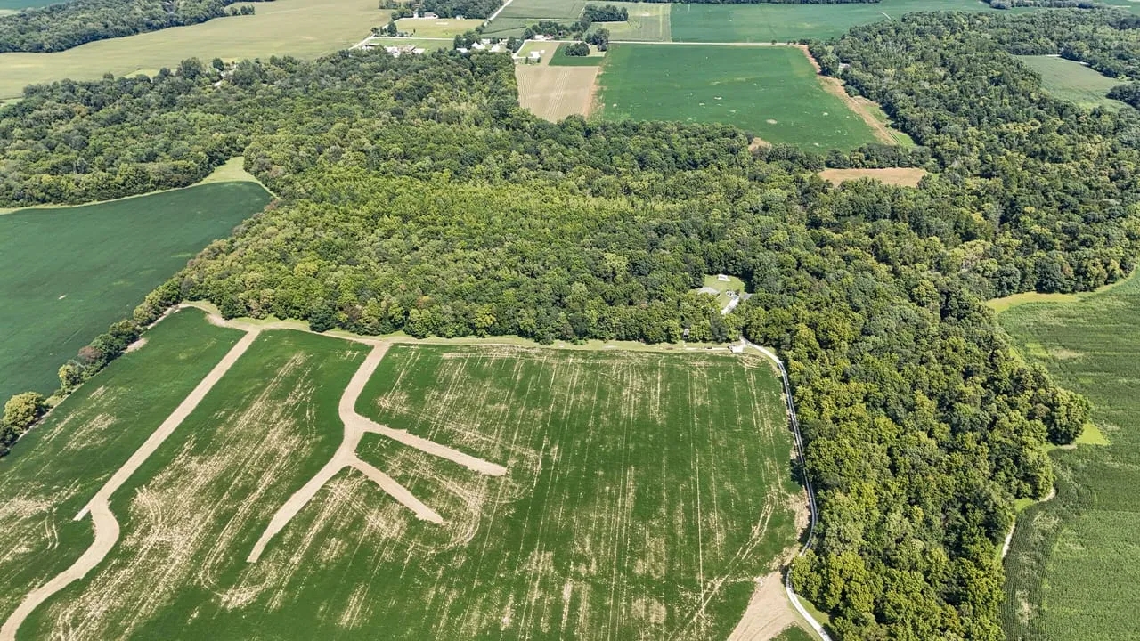 Home Land For Sale Remote Home on 54 Rolling Acres With Paw Paw Creek