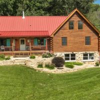 Log Style Home with Acreage for Sale in Southwest Wisconsin images 5