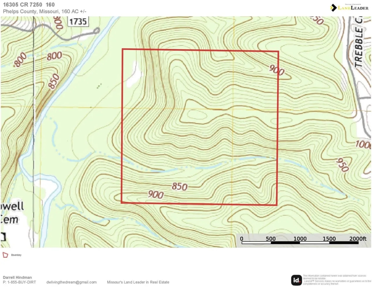 The Little Piney 160 Hunting Land for Sale