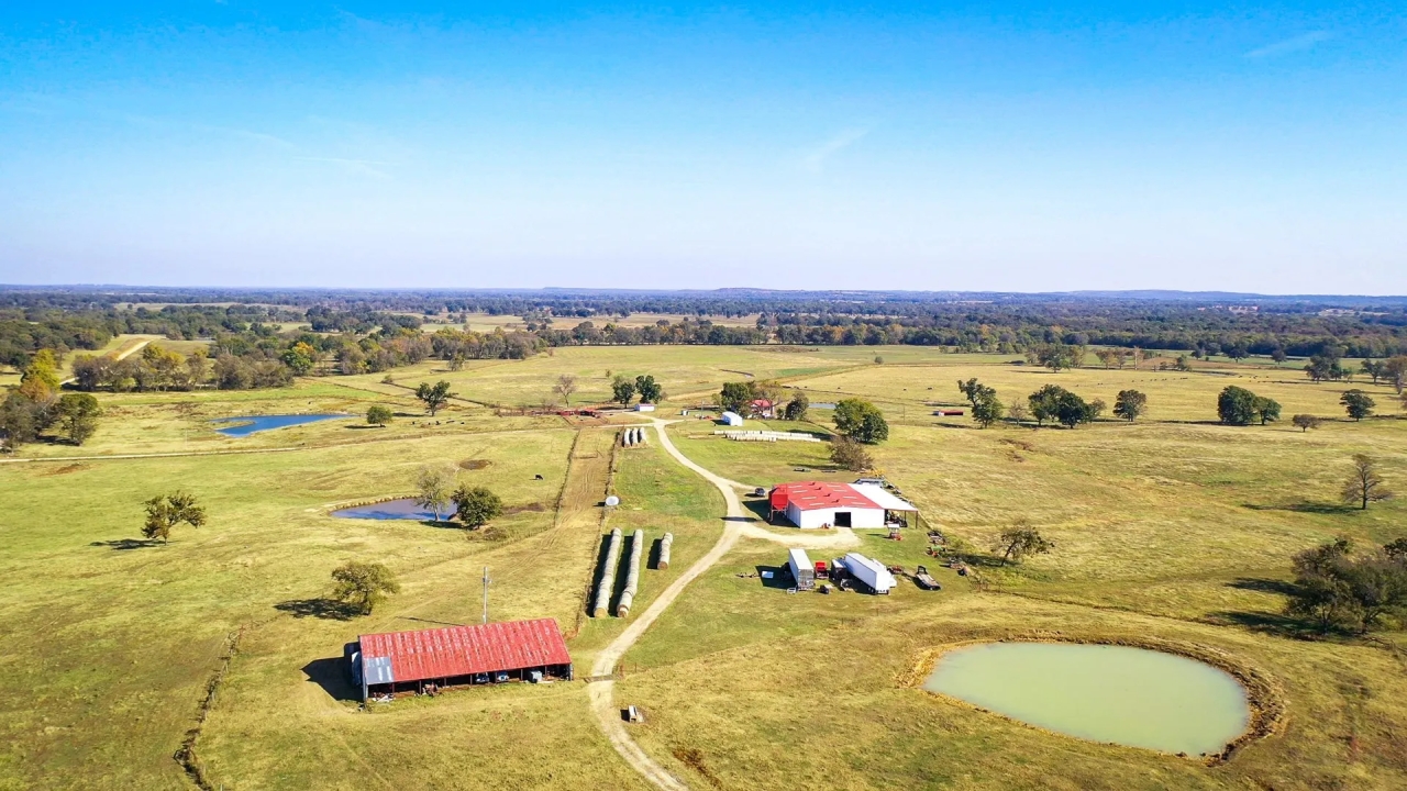Wapanucka Oklahoma Cattle Farm Ranch Hunting Land for Sale