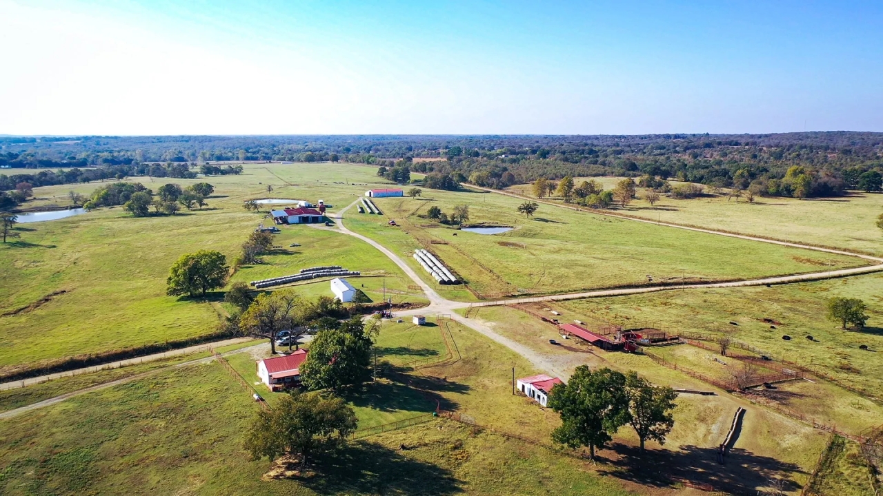 Wapanucka Oklahoma Cattle Farm Ranch Hunting Land for Sale