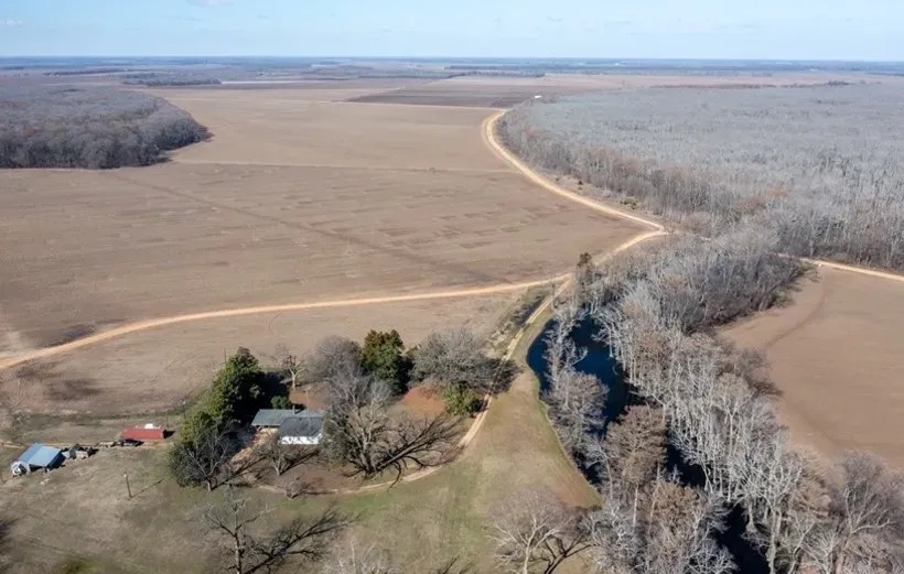 224 Acres with a Home in Leflore County at 459 County Road 420 in Minter City MS featured image