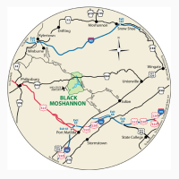 Black Moshannon State Park 3,394 acres bear hunting land in State College, PA